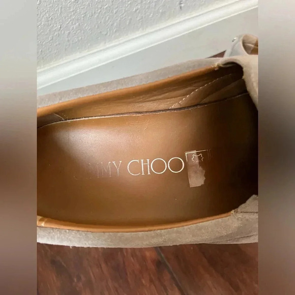 Jimmy Choo Suede Slip on Sneakers 7.5 - Picture 4 of 9